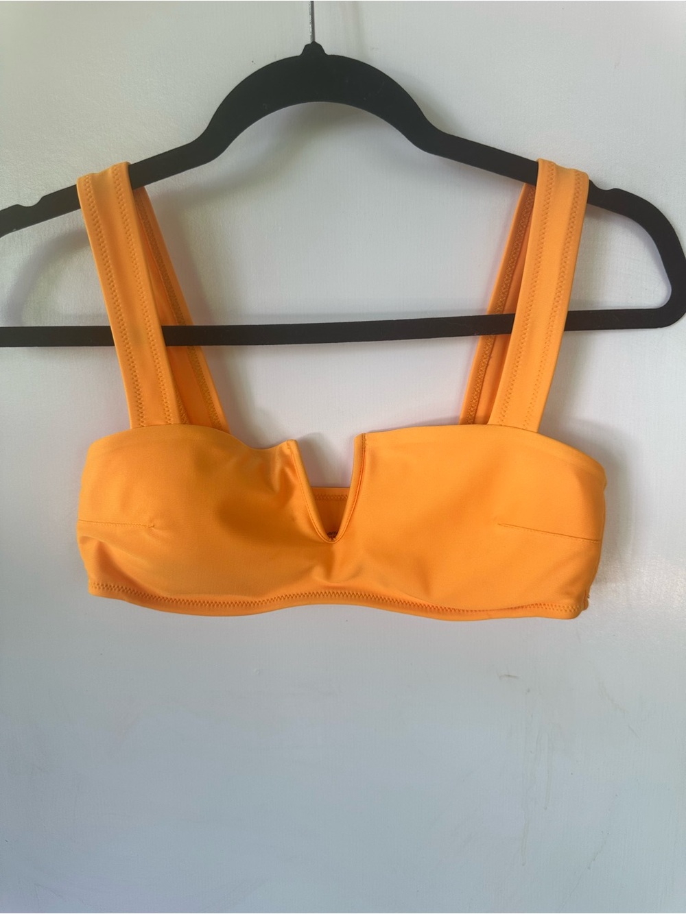 Orange bikini top